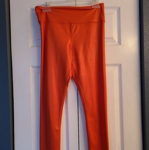 Zyia leggings orange size 8-10 only worn once